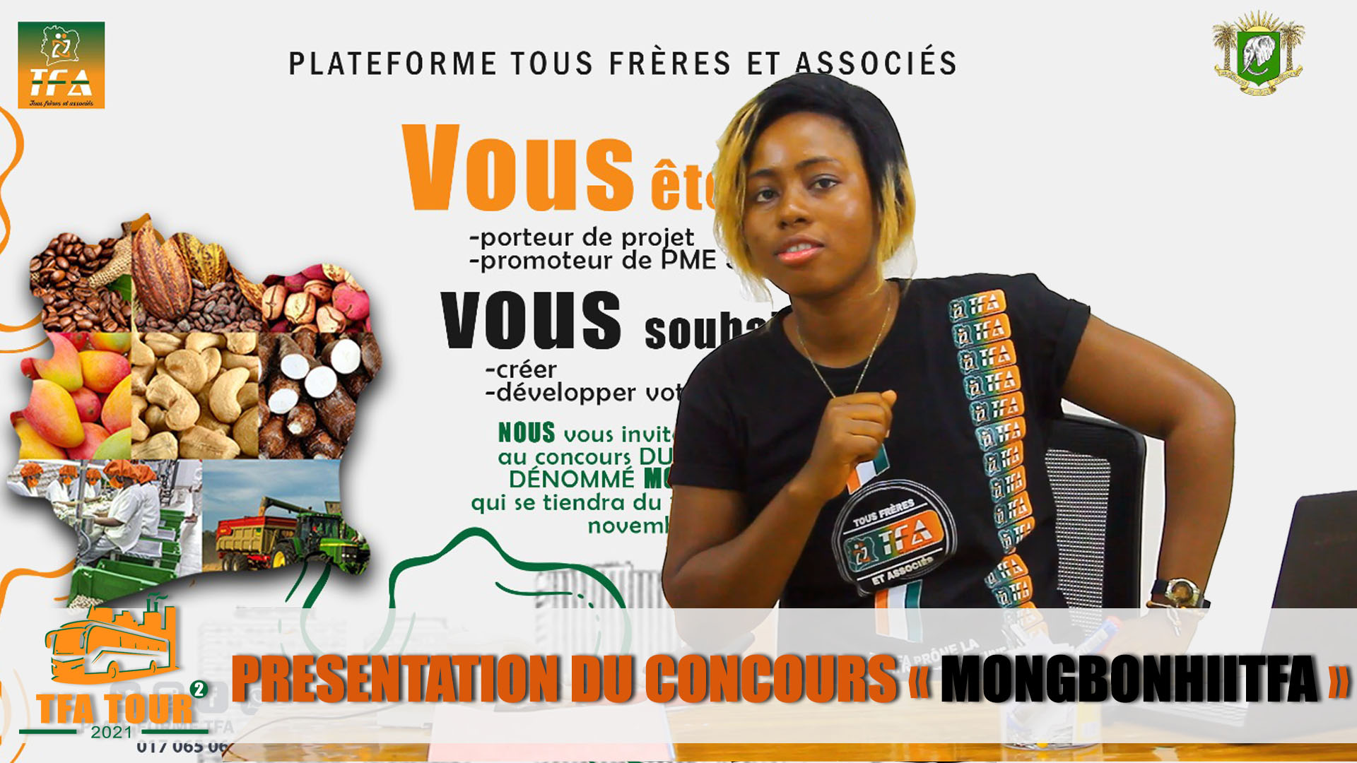 TFA TOUR | 2021 : PRESENTATION DU CONCOURS "MON GBONHII TFA" 2021
